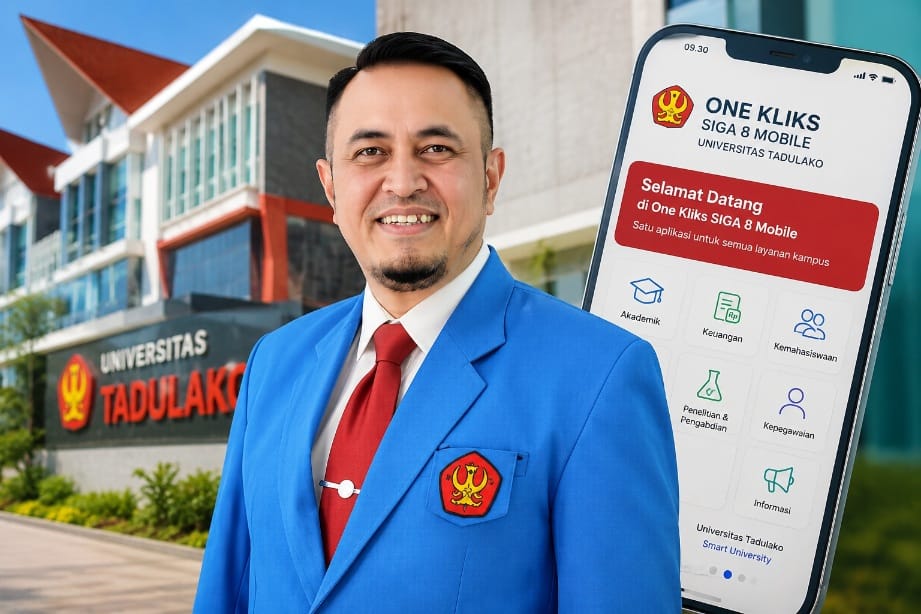Rektor Untad, Prof. Dr. Ir. Amar, S.T., M.T., IPU., ASEAN Eng.,