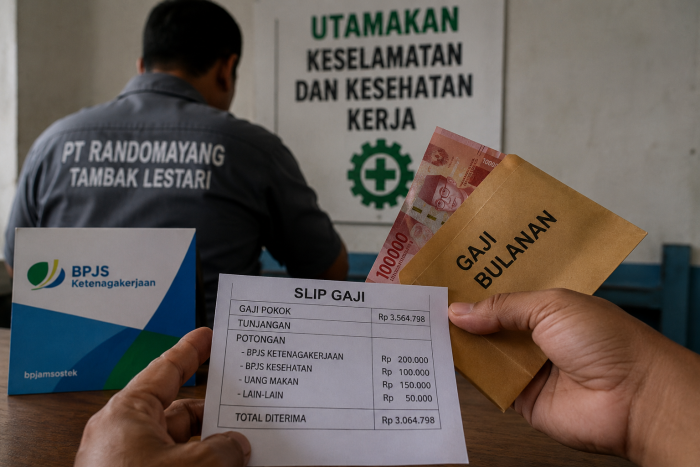 Gaji Dipotong, BPJS Diduga Menunggak 12 Bulan Polemik Pekerja PT RTL Pasangkayu
